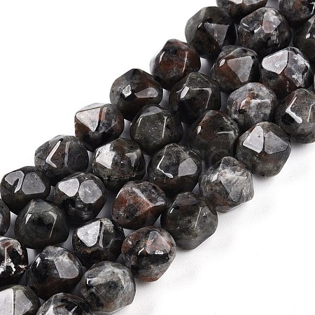 Natural Fluorescent Syenite Rock(Glow under UV Light) Beads Strands G-T141-02A-1