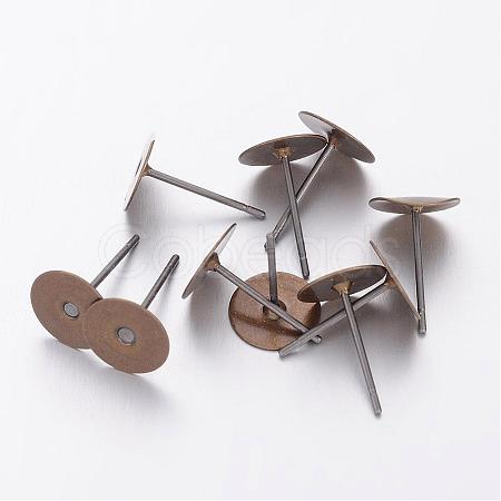 Ear Stud Posts X-KK-C2897-AB-1