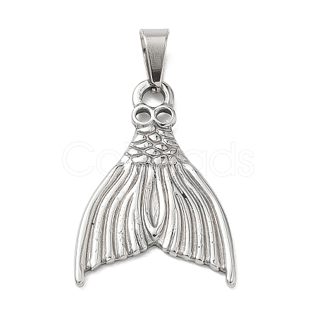 304 Stainless Steel Pendants STAS-B141-03E-P-1