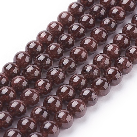 Gemstone Beads Strands X-G-G099-6mm-36-1