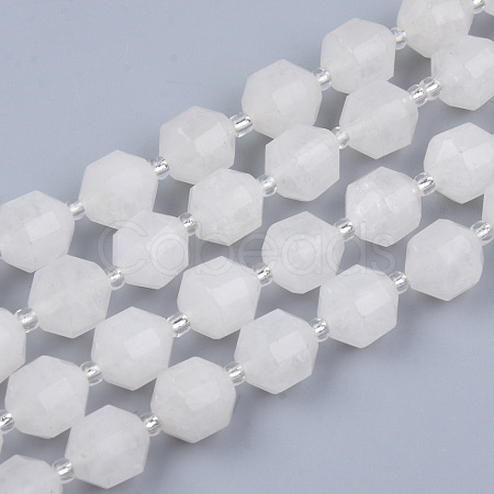 Natural White Jade Beads Strands G-R482-33B-10MM-1