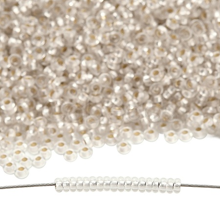 TOHO 8/0 Demi Round Beads X-SEED-DR08-PF21F-1