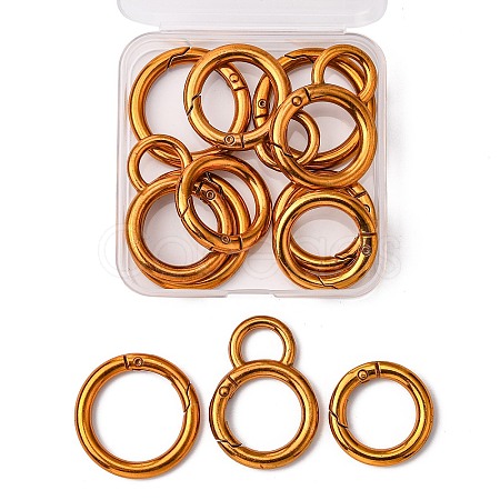 12Pcs 3 Styles Alloy Rings PALLOY-WR0001-08-1