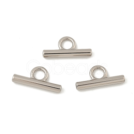 Alloy Toggle Clasps Bar FIND-XCP0003-43P-1