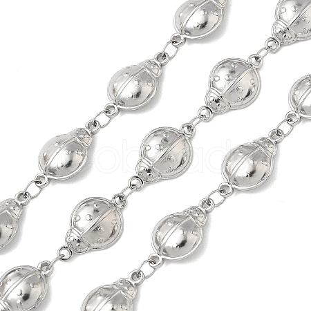 304 Stainless Steel Insects Link Chains CHS-U004-01B-P-1