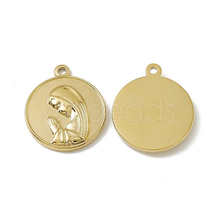 PVD Vacuum Plating 201 Stainless Steel Pendants STAS-J401-VC623-1