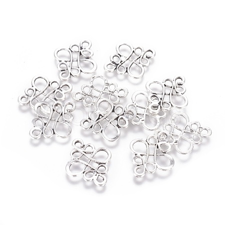 Tibetan Style Links connectors X-TIBE-4876-AS-RS-1