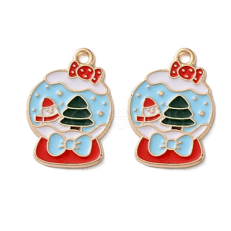 Alloy Enamel Pendants X-ENAM-I061-01KCG-03-1
