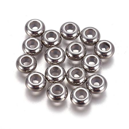 304 Stainless Steel Beads STAS-L222-41B-P-1