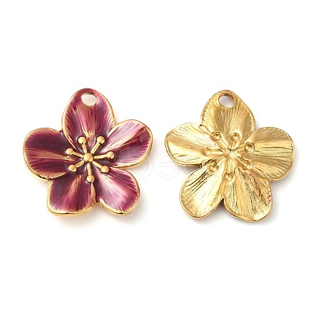 304 Stainless Steel Enamel Pendants X-STAS-K256-17G-02-1