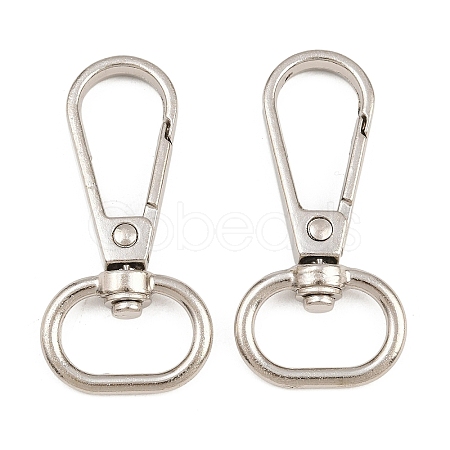 Zinc Alloy Swivel Clasps AL-CBAC079-21P-1