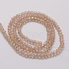 Electroplate Glass Bead Strands X-GLAA-K016-2x3mm-03FR-2
