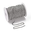 Tarnish Resistant 304 Stainless Steel Lumachina Chains CHS-R009-14-3