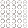60Pcs Alloy Rhinestone Slider Buckles FIND-CY0001-93-7