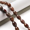 Natural Red Rainbow Jasper Beads Strands G-B106-B23-01-2