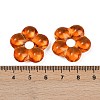 Transparent Glass Beads GLAA-F129-01L-3