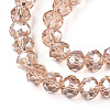 Electroplate Glass Beads Strands EGLA-A034-T1mm-A29-3