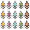 Bohemian Dyed Synthetic Turquoise Pendants FIND-YWC0003-02AB-01-2