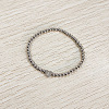 304 Stainless Steel Beads Stretch Bracelets for Women FS-WGC4F34-01-1