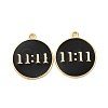 Brass Enamel Pendants KK-F895-16B-G01-1