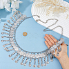 Bohemian Alloy Coin Tassel Waist Chains AJEW-WH0596-933P-3