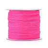 Nylon Braided Cord for Woven Jewelry Making Macrame Craft NWIR-D055-0.6mm-19-1