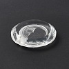 Transparent Glass Pendants GLAA-F118-06-5
