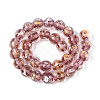 Handmade Gold & Silver Foil Glass Beads FOIL-N030-03A-01B-2