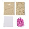 DIY Handmade Wooden Art kits DIY-P014-A07-2