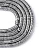 Electroplate Non-magnetic Synthetic Hematite Beads Strands G-J216E-08-2