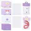 40Pcs 4 Styles Paper Foldable Header Cards CDIS-TA0001-51-1