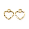 Zinc Alloy Open Back Bezel Pendants PALLOY-E577-05G-2
