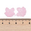 Frosted Transparent Acrylic Beads X1-OACR-P029-18B-01-4