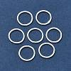 Brass Soldered Closed Jump Rings X-KK-M165-10mm-02S-RS-1