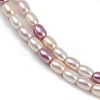 Electroplated Shell Pearl Beads Strands BSHE-H113-06B-01-3