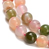 Natural Agate Beads Strands G-F814-A02-8mm-4