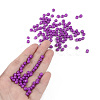 Baking Paint Glass Seed Beads SEED-S003-K13-4