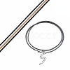 Waxed Cord Necklace Making NCOR-T003-02-3