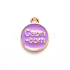 Alloy Enamel Pendants X-ENAM-S124-01A-01E-3