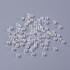 Eco-Friendly Transparent Acrylic Beads PL730-2-3