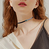 4Pcs Leather Choker Necklaces NJEW-SC0001-69-6