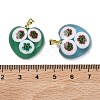 Handmade Lampwork Pendants LAMP-D006-03G-3