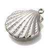 Anti-Tarnish 304 Stainless Steel Pendants STAS-P371-099P-2