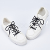 Rubber Rhinestone Shoelaces AJEW-WH0752-498E-4