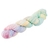 1 Skein Gradient Segment Dyed 80% Wool 20% Acrylic Blended Yarn OCOR-TA0003-02B-2