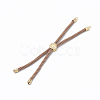 Nylon Twisted Cord Bracelet Making MAK-T003-11G-2