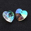 Valentine's Day Glass Pendants GB002AB-2