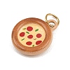 Printed 304 Stainless Steel Pendants STAS-B125-03H-G-2