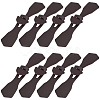 8Pcs 1-Hole PU Leather Buttons FIND-GF0008-82A-1