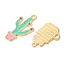 16Pcs 4 Styles Alloy Enamel Pendants ENAM-FS0001-86-2